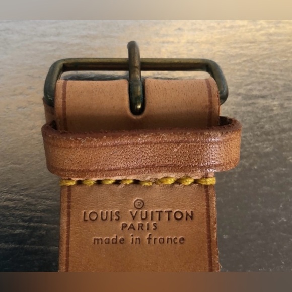 Louis Vuitton Poignet bracelet or bag charm | beautiful vachetta | EUC - Picture 3 of 9